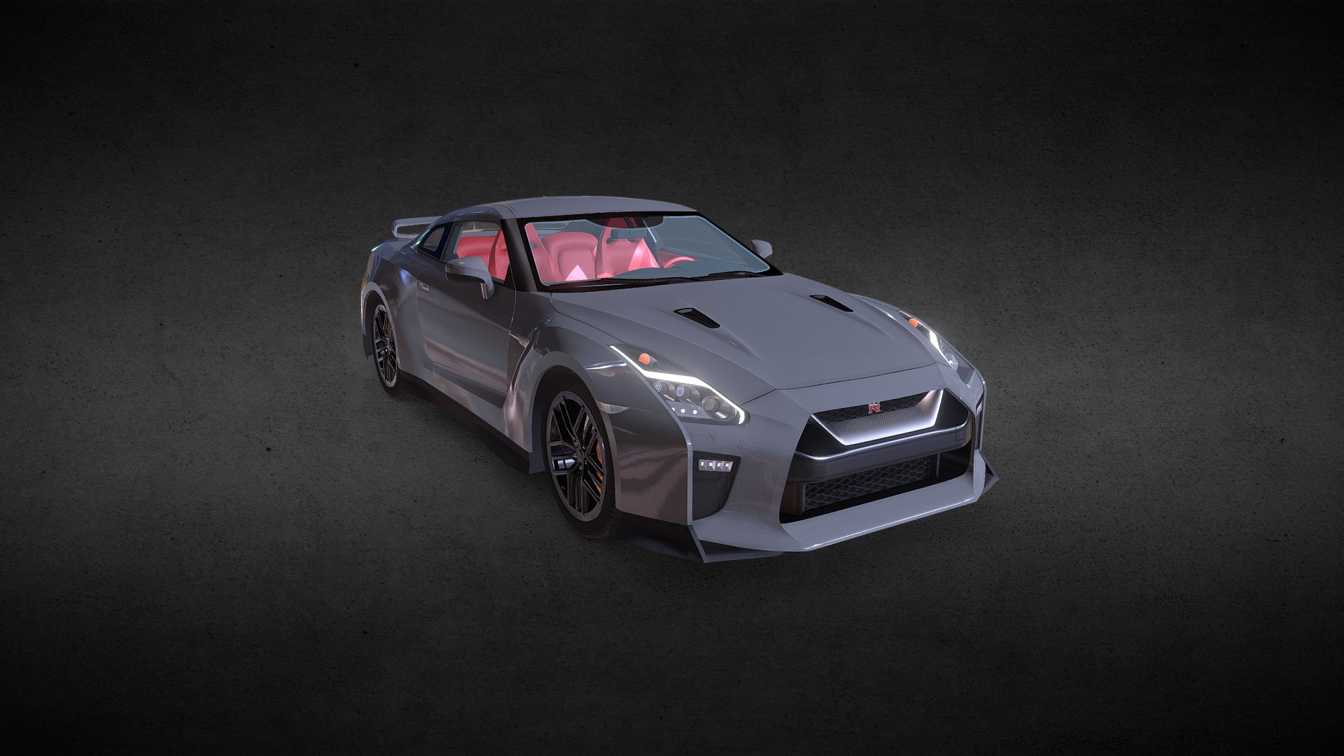 2016 Nissan GT-R (R35 FL) 3d model