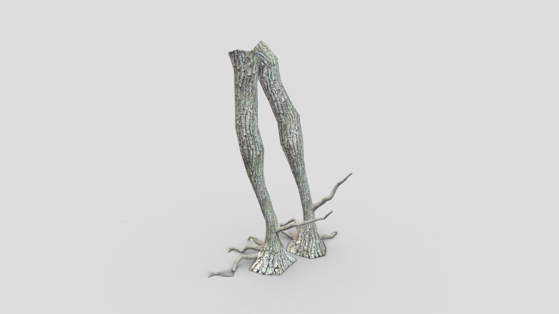 Foot Tree-Creative Idea 3d model