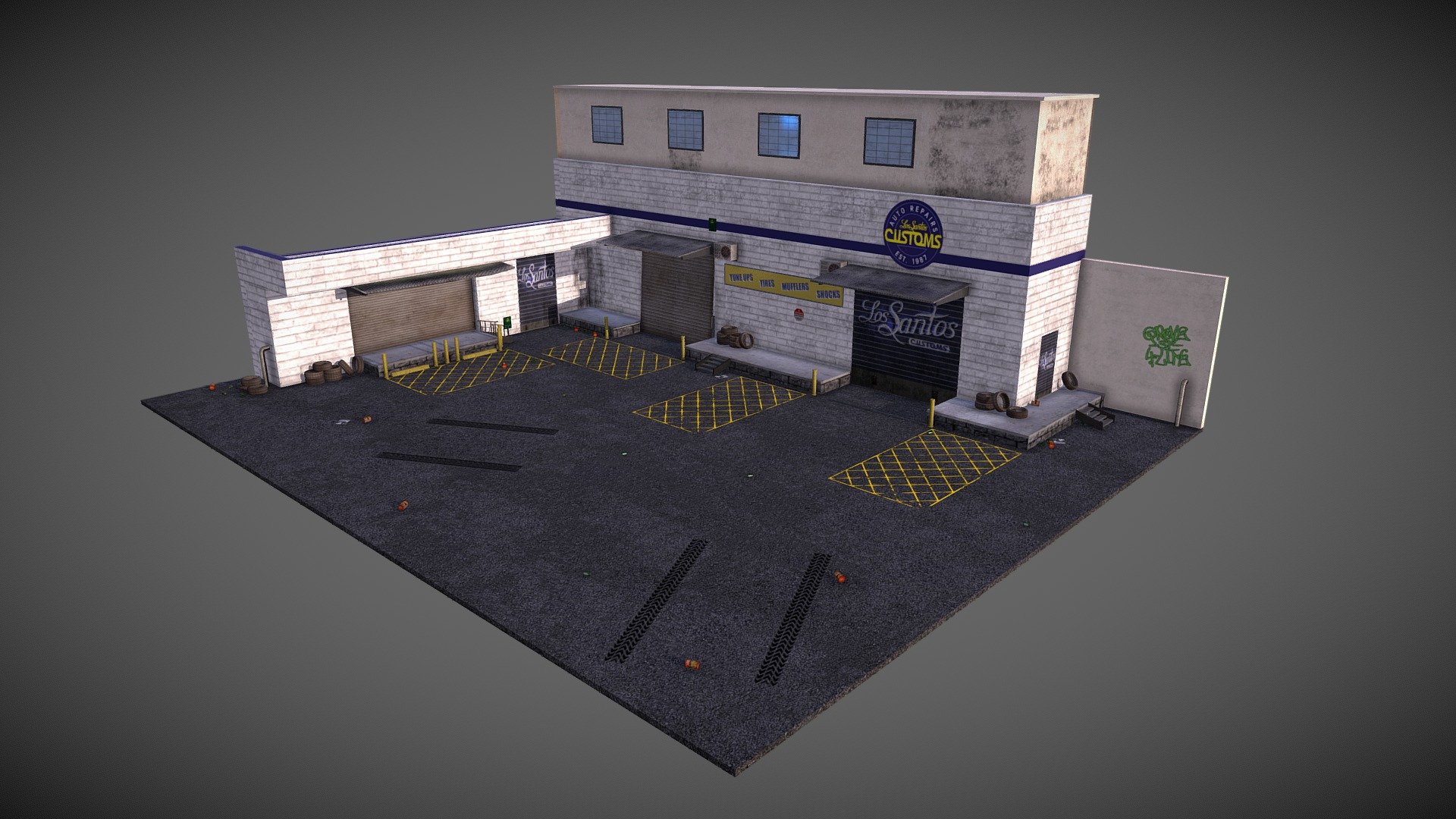 Grand Theft Auto V 3d model