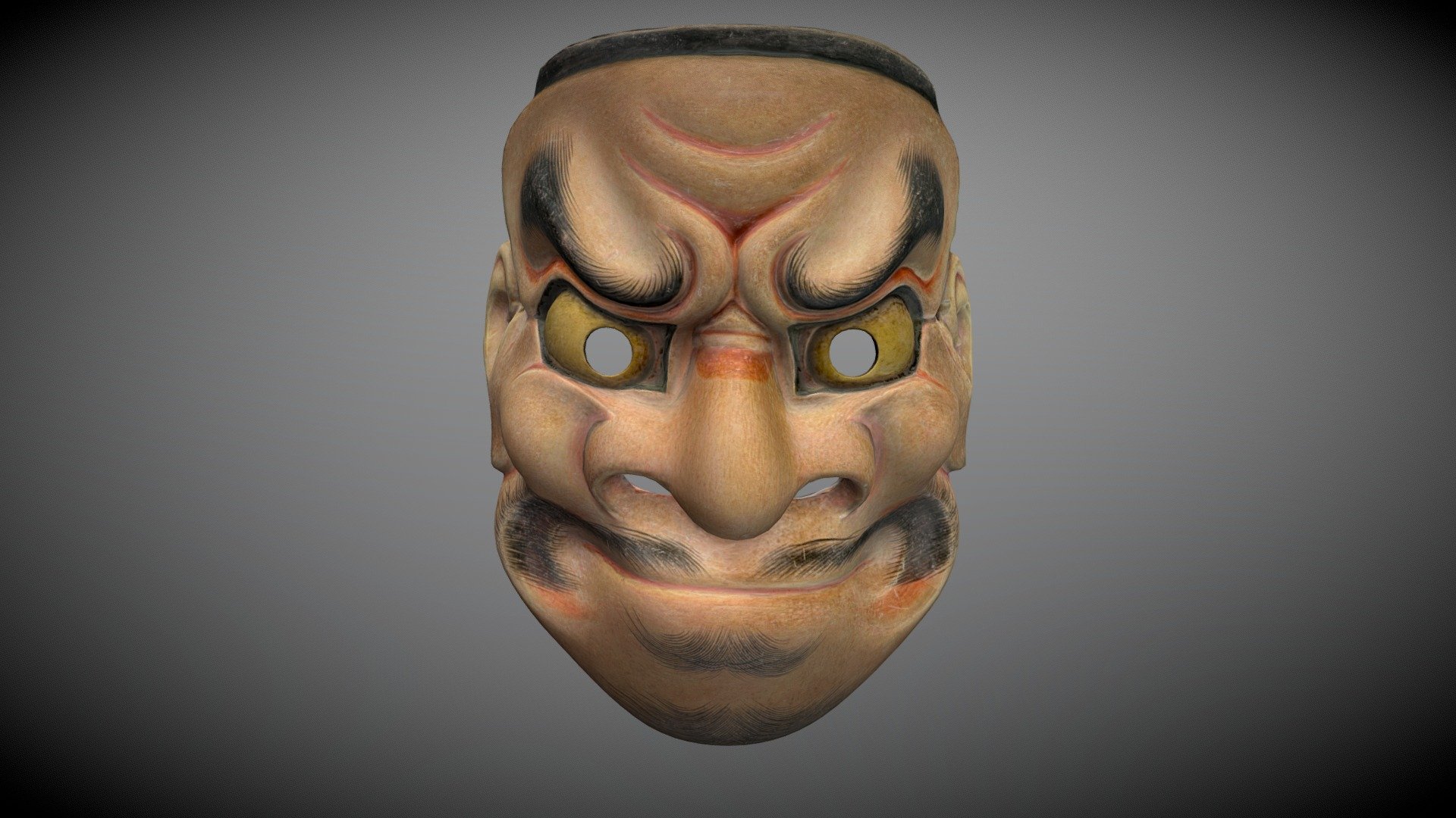 Noh Mask: Kurama Tengu 3d model