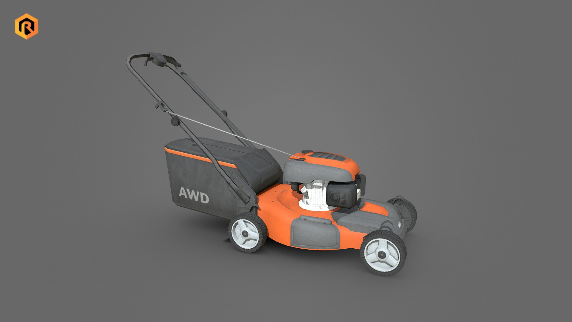 Lawn Mower 3d model