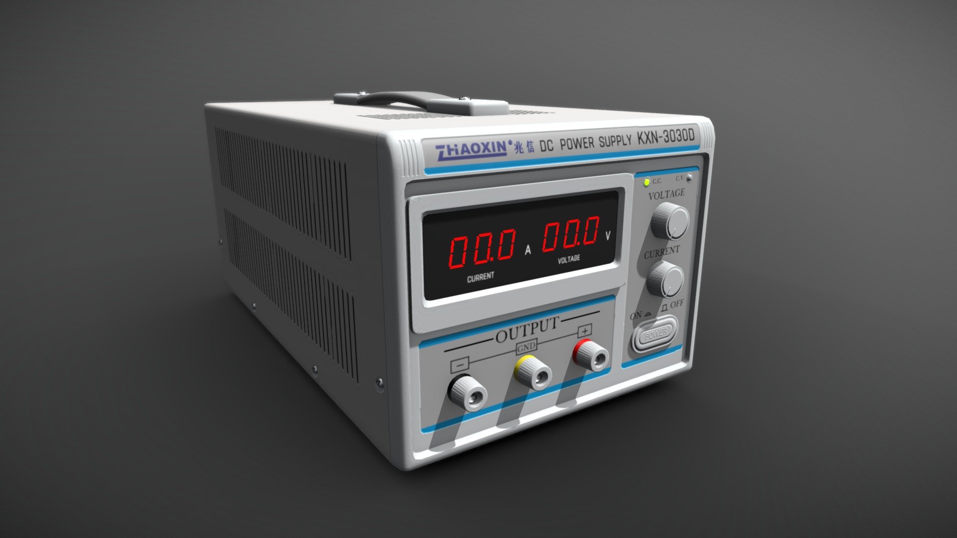 Laboratory Power Supply Unit 3d model