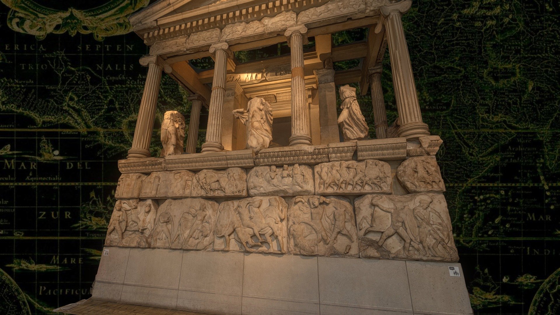 Nereid Monument 3d model