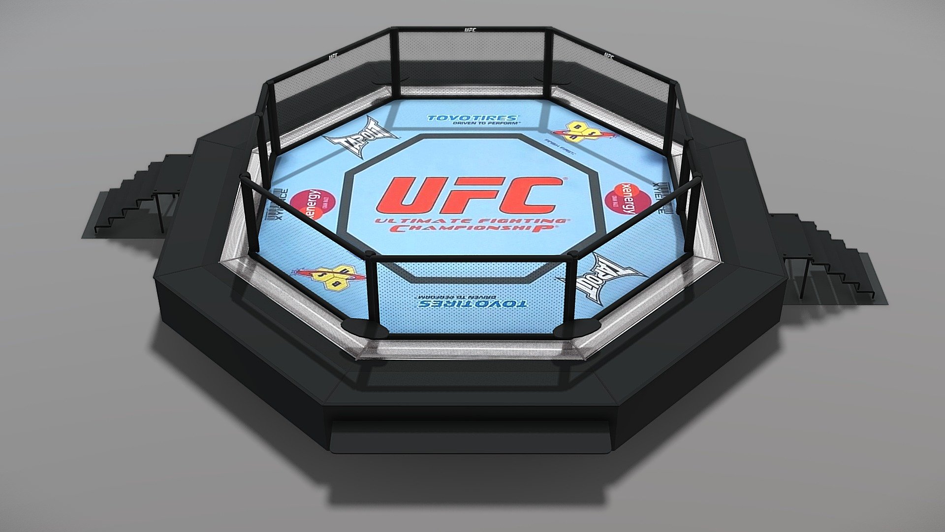 MMA Octagon 3d model