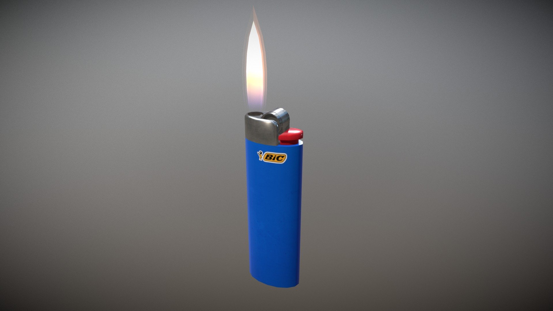 Bic Lighter 3d model