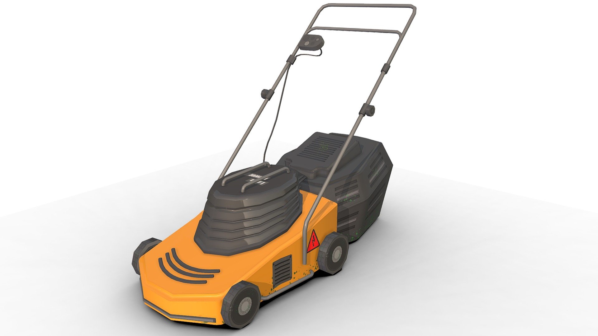 Lawn-mower 3d model