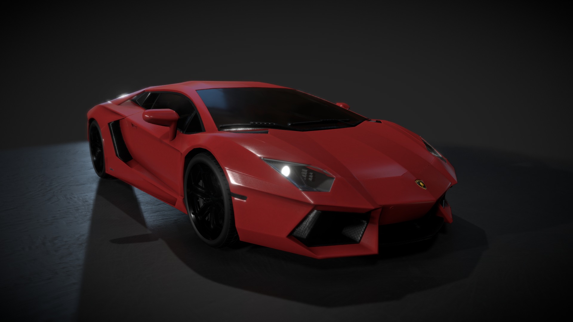 Lamborgini Aventador 3d model