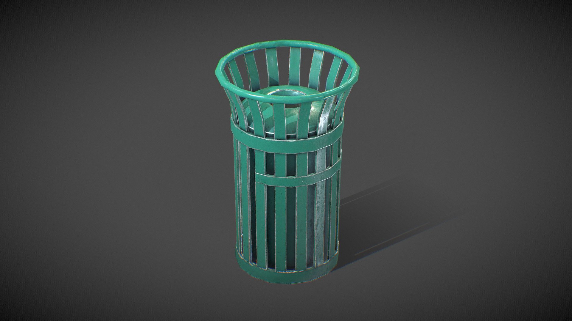 Trashcan 3d model