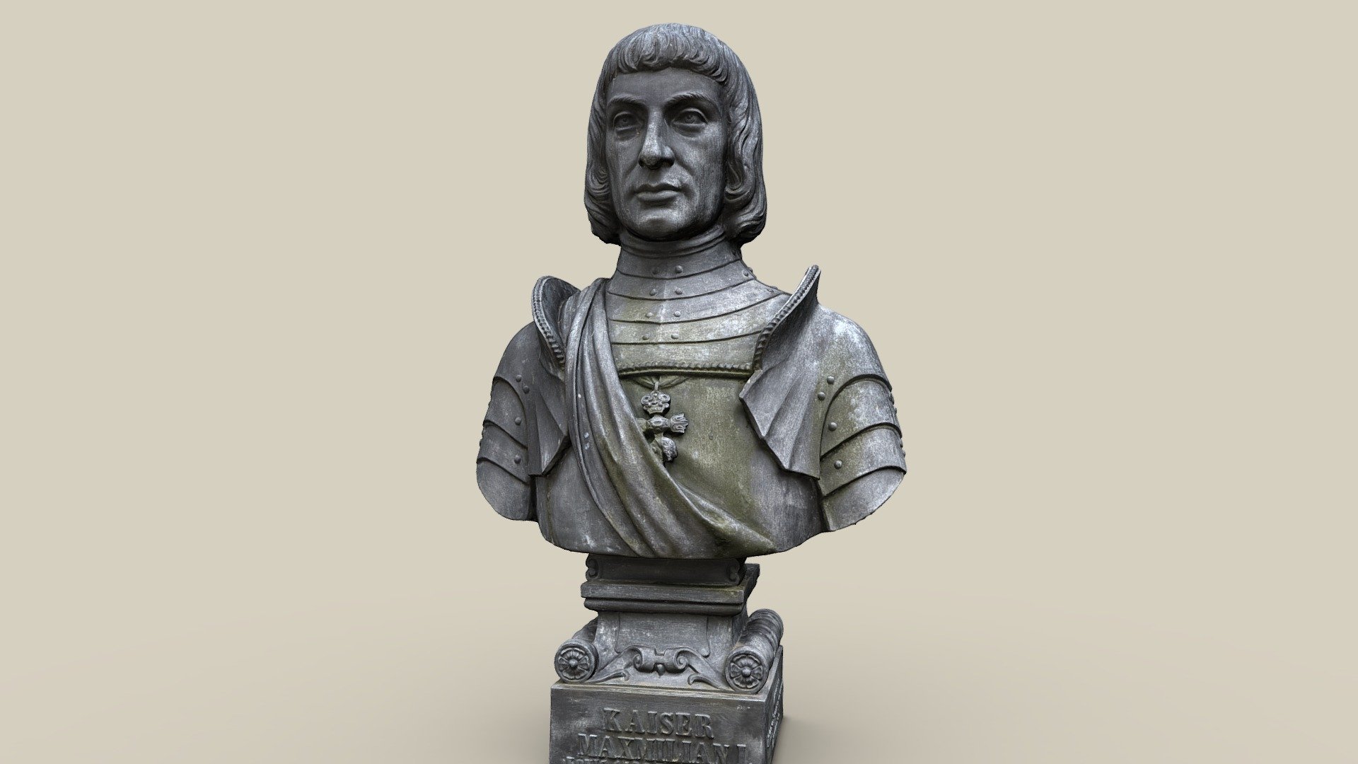 Büste Maximilian I. 3d model