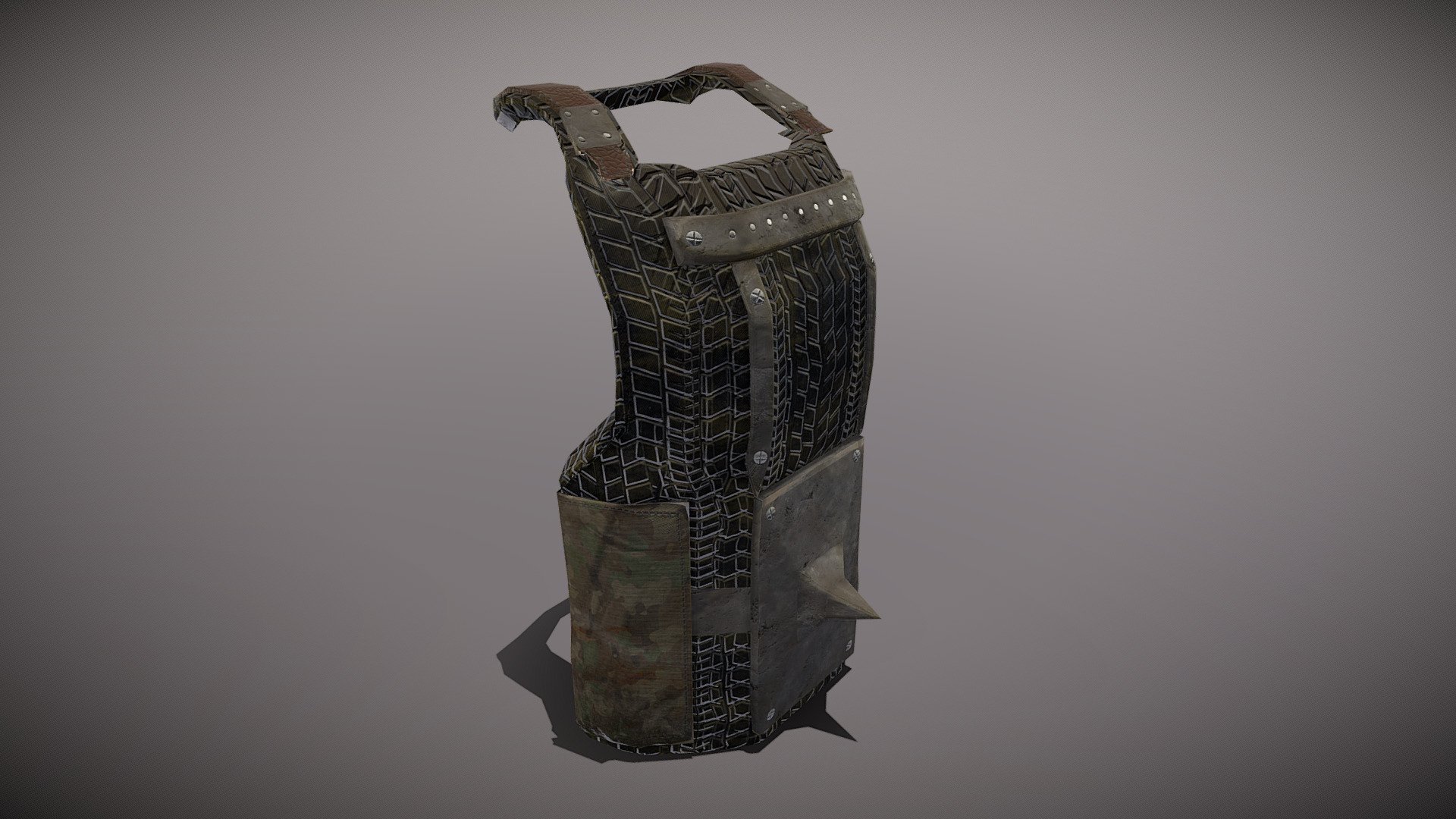 front Armor 3d model