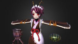 Entoma T-pose unrigged