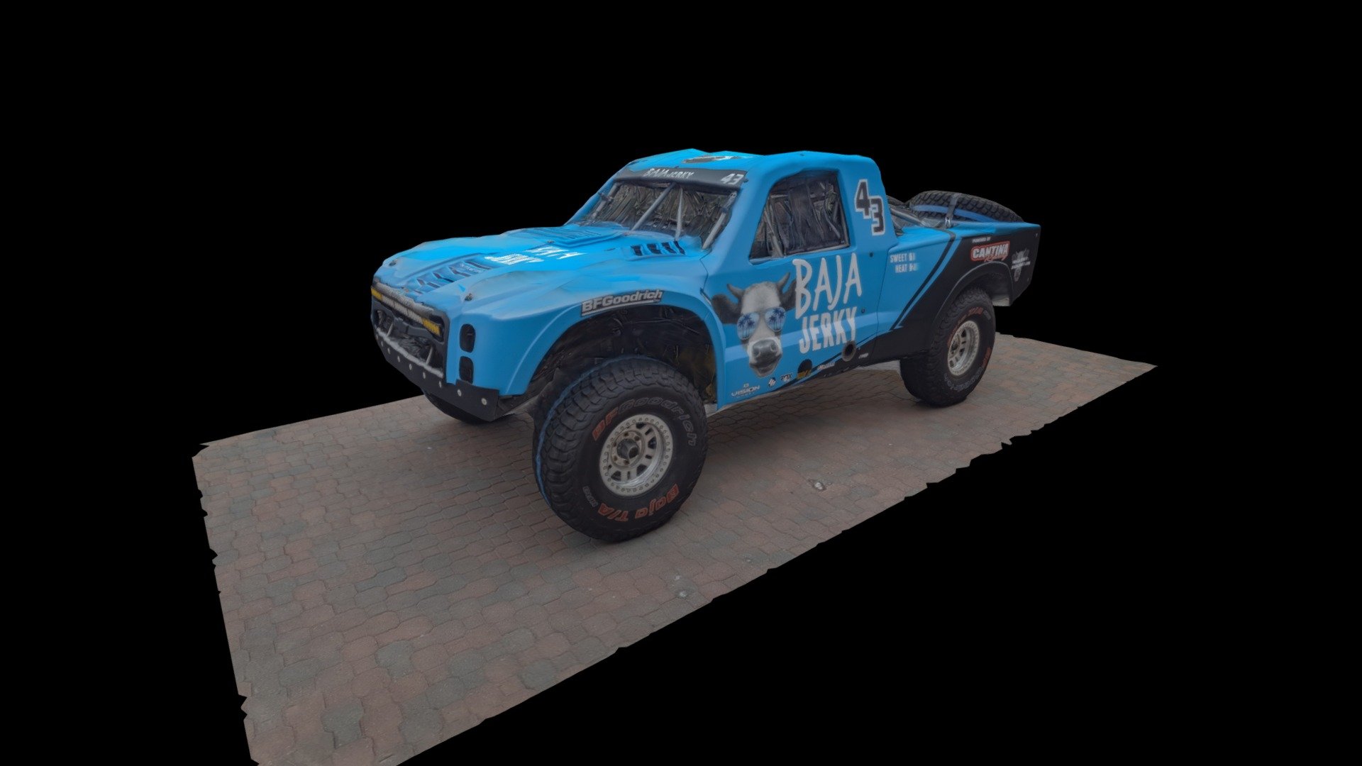 Baja Trophy Truck 3d model