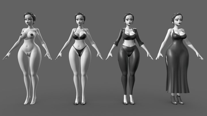 Femlae Model ( WIP)