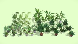 Houseplants Pack M03