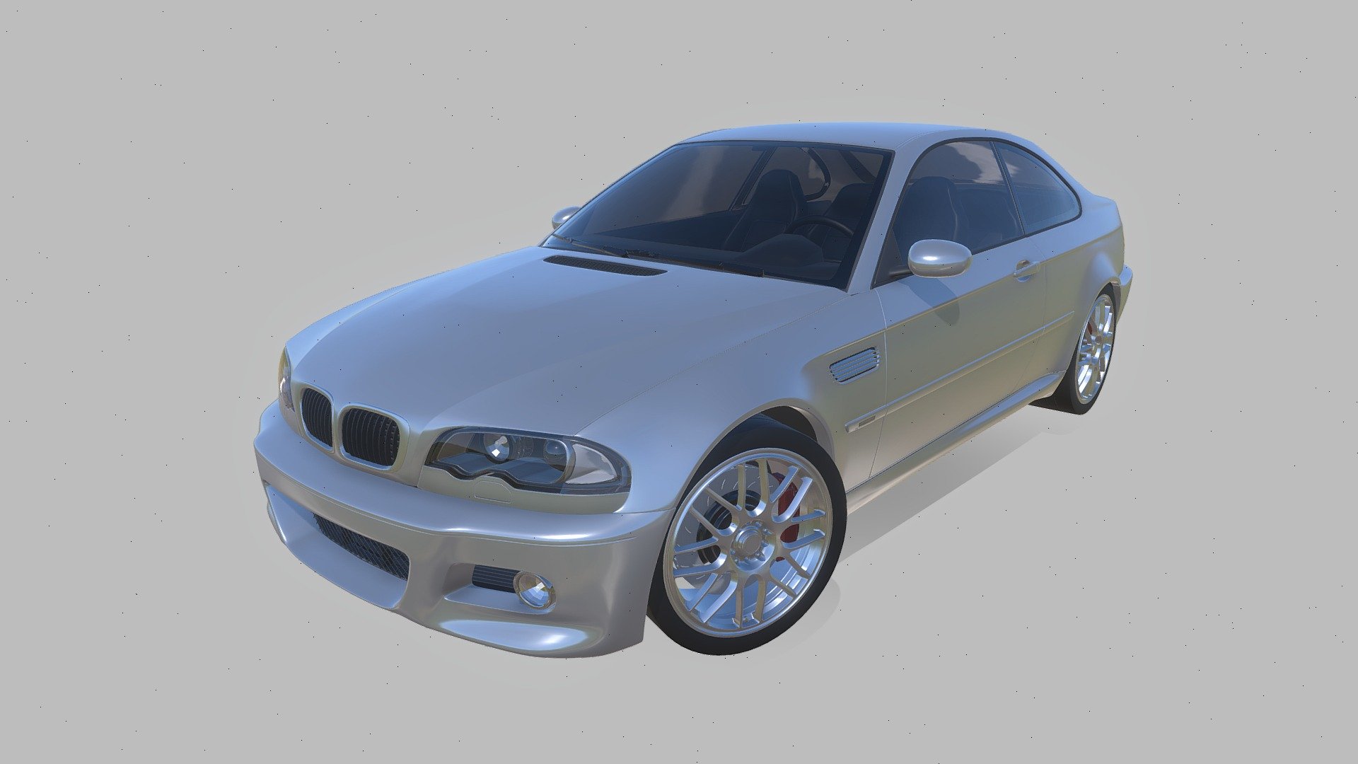 BMW M3 E46 3d model