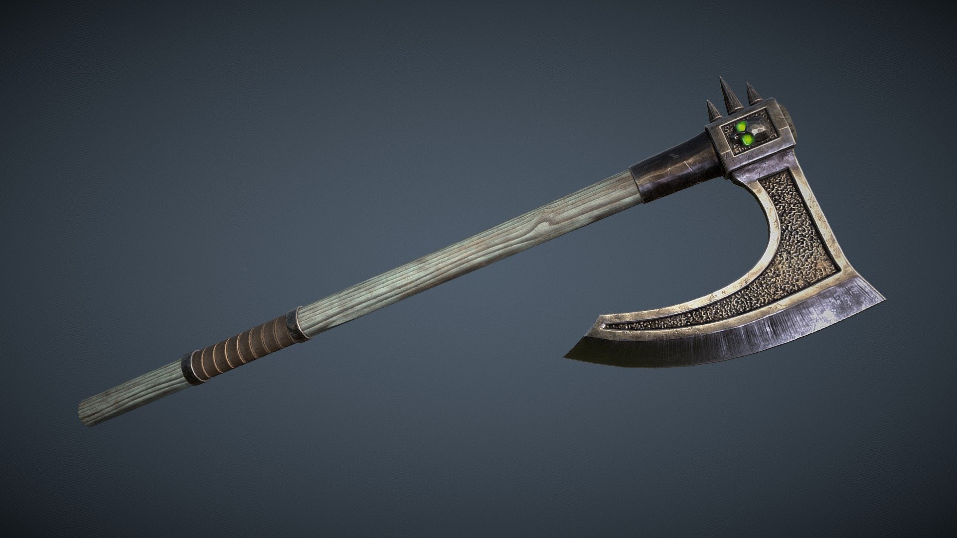 Undead Axe 3d model