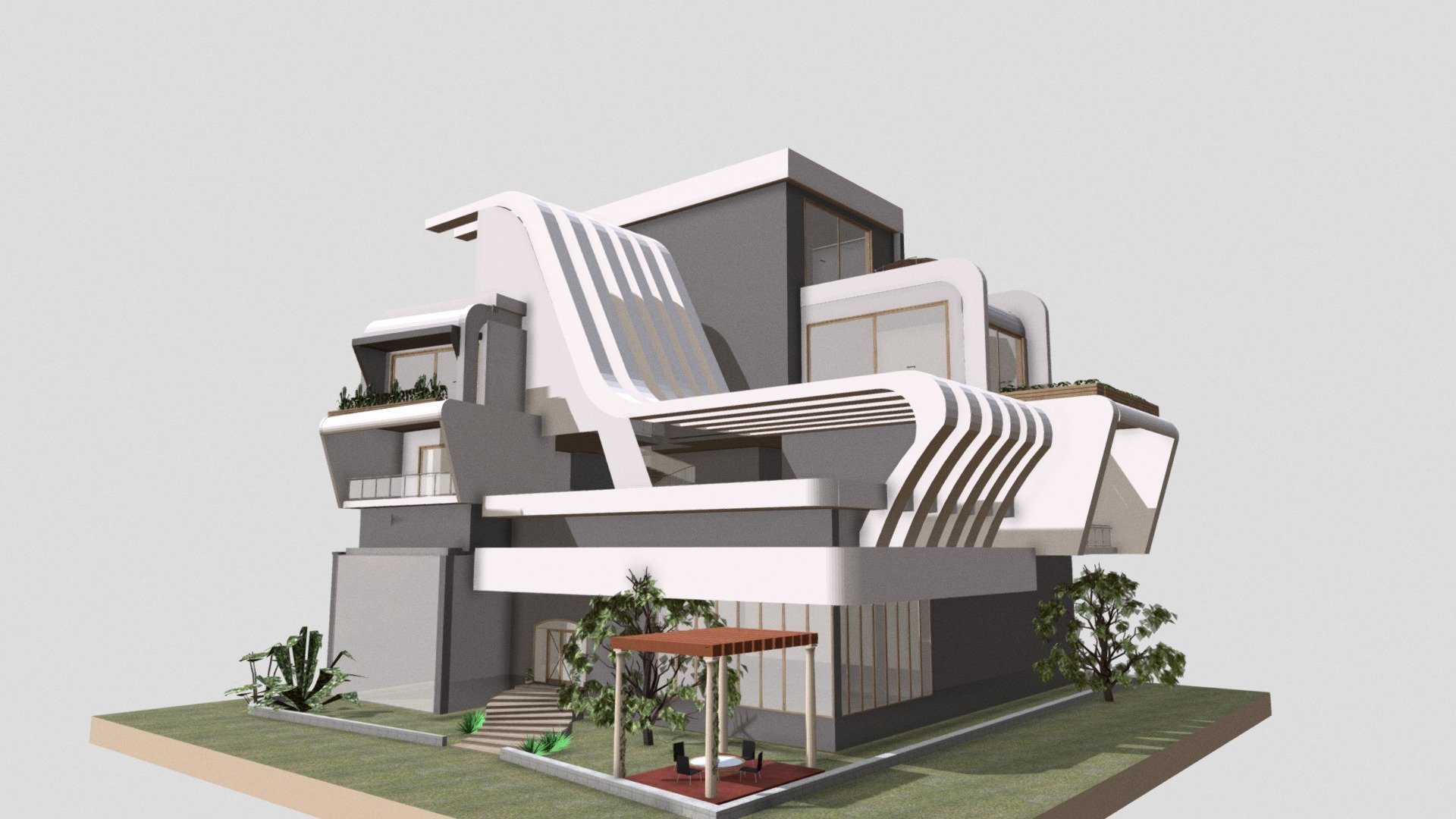 house 24 3d model