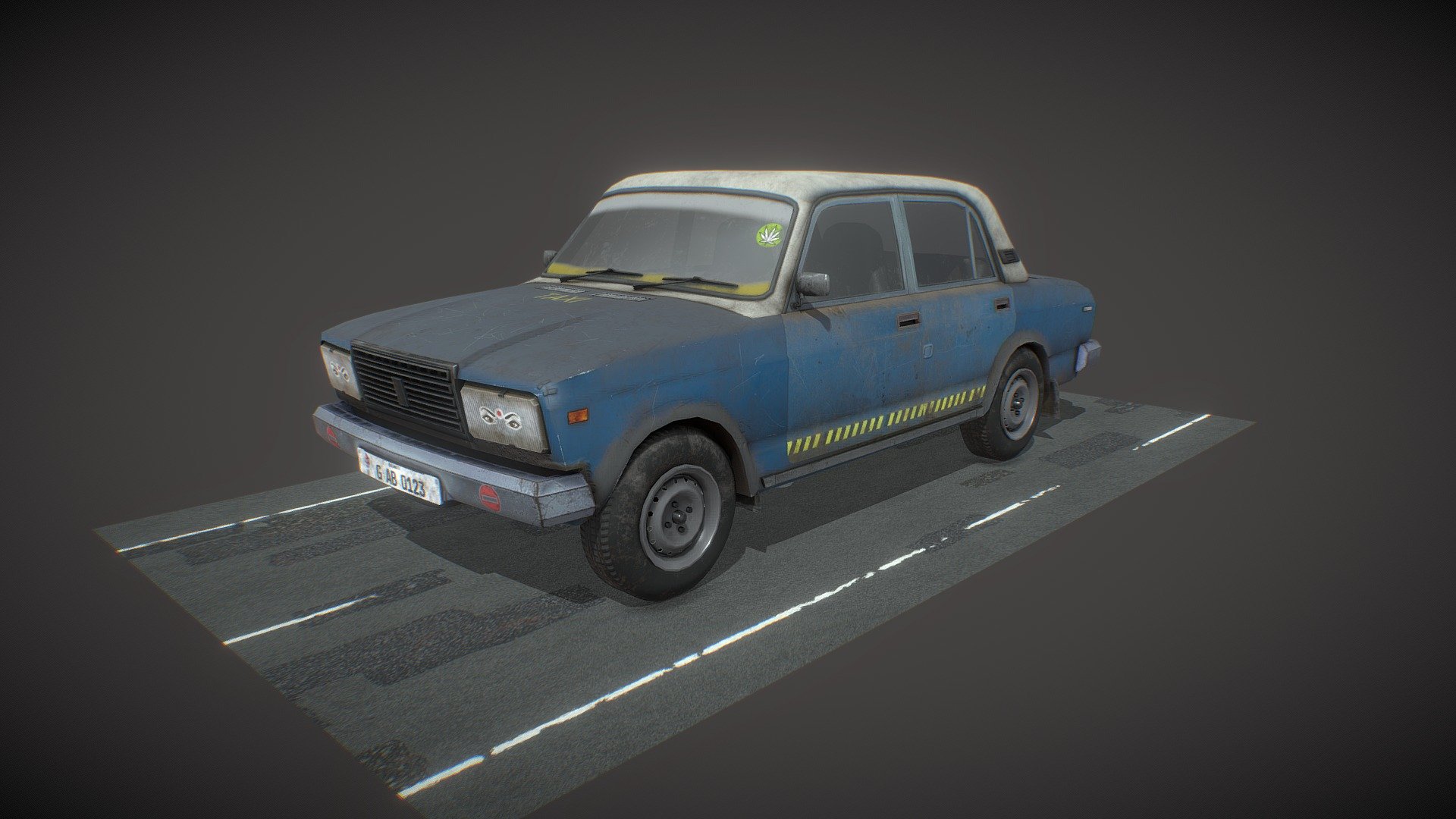 LADA VAZ 2107 3d model