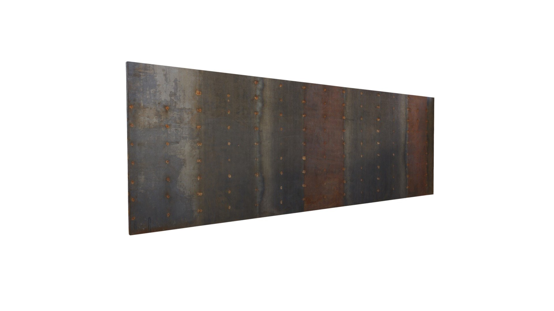 Metal Wall 3d model