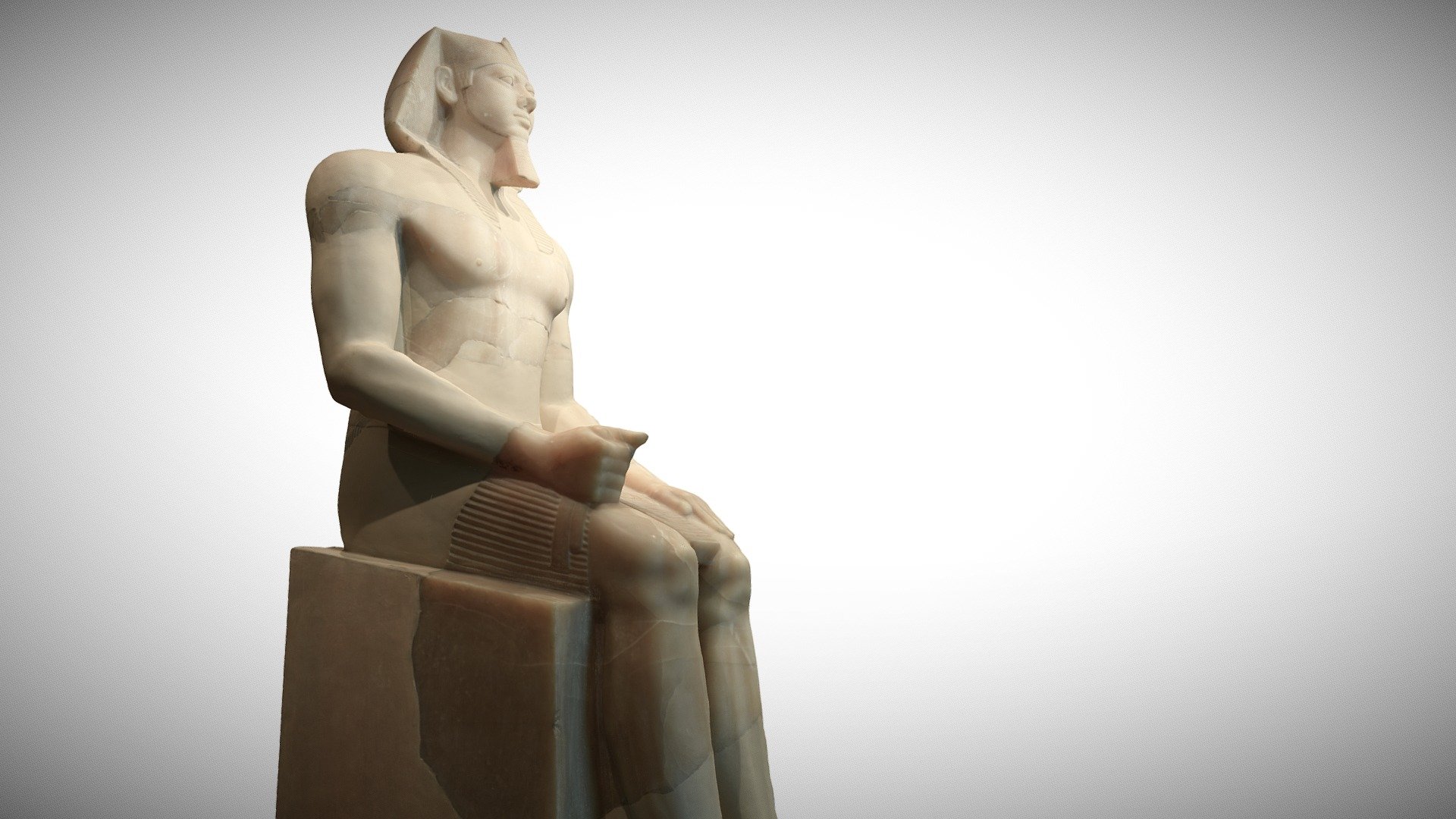 King Menkaure at the MFA (2490-2472 BC) 3d model