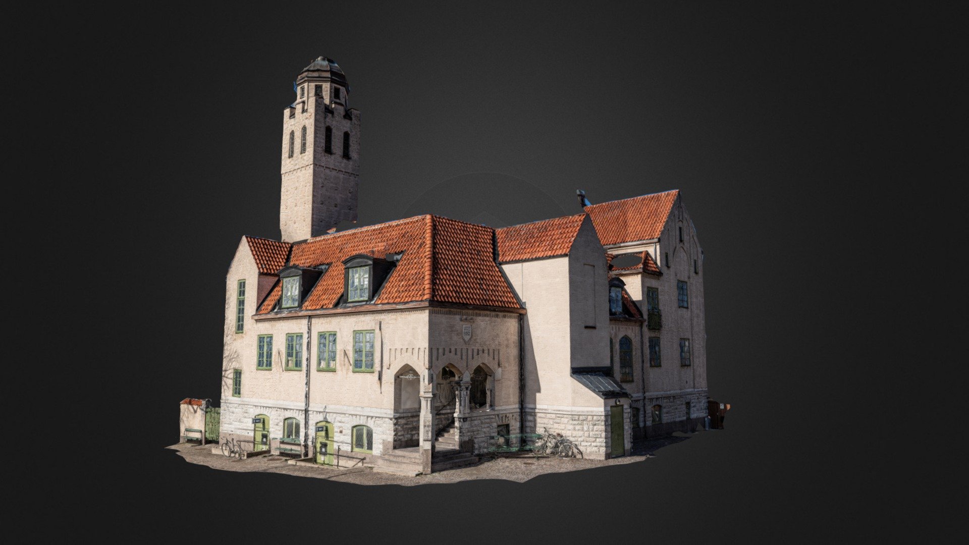 Rindi Castle 3d model