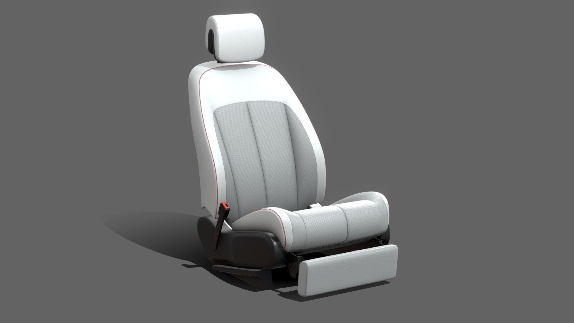 Car Seat 3d model