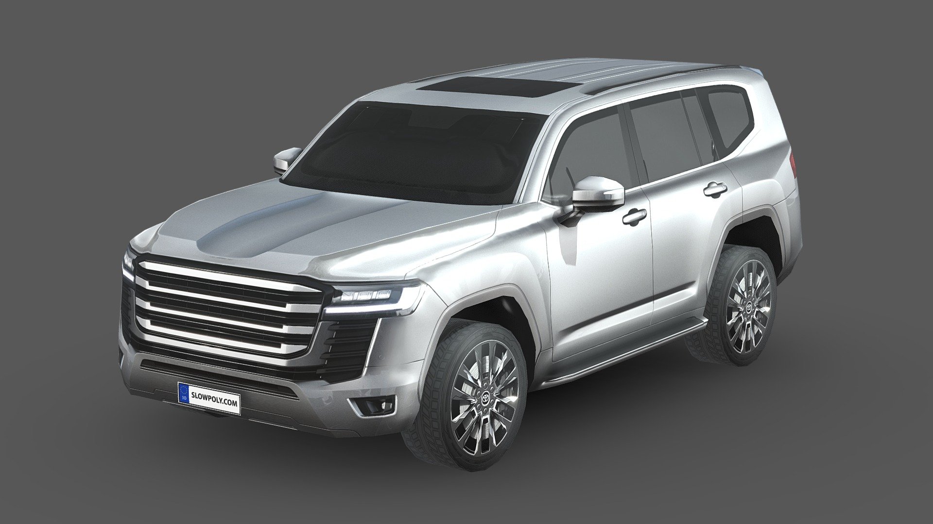 Toyota Land Cruiser 300 3d model