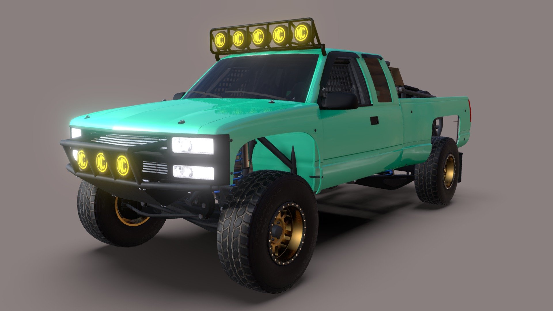 Chevrolet K3500 Prerunner 3d model