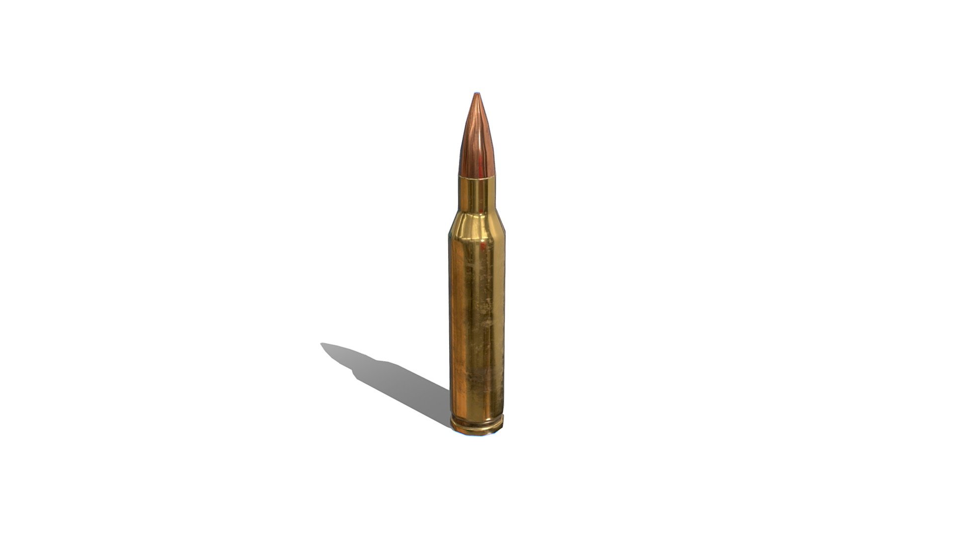 5.56x45 Ammo 3d model