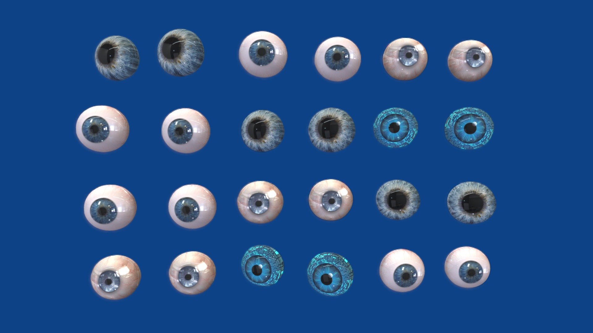 eye ball 3d model