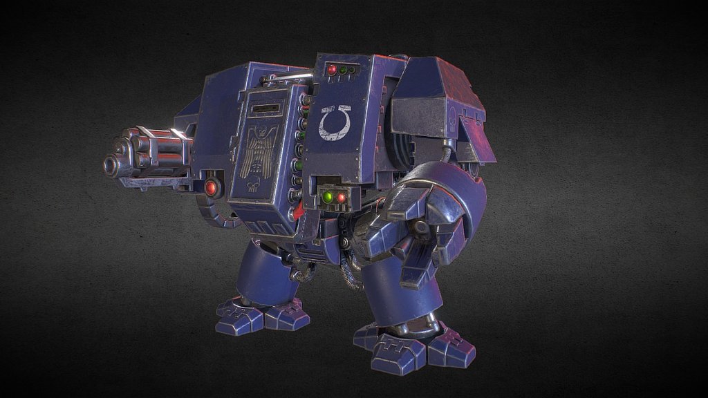 Warhammer 40k Dreadnaought 3d model