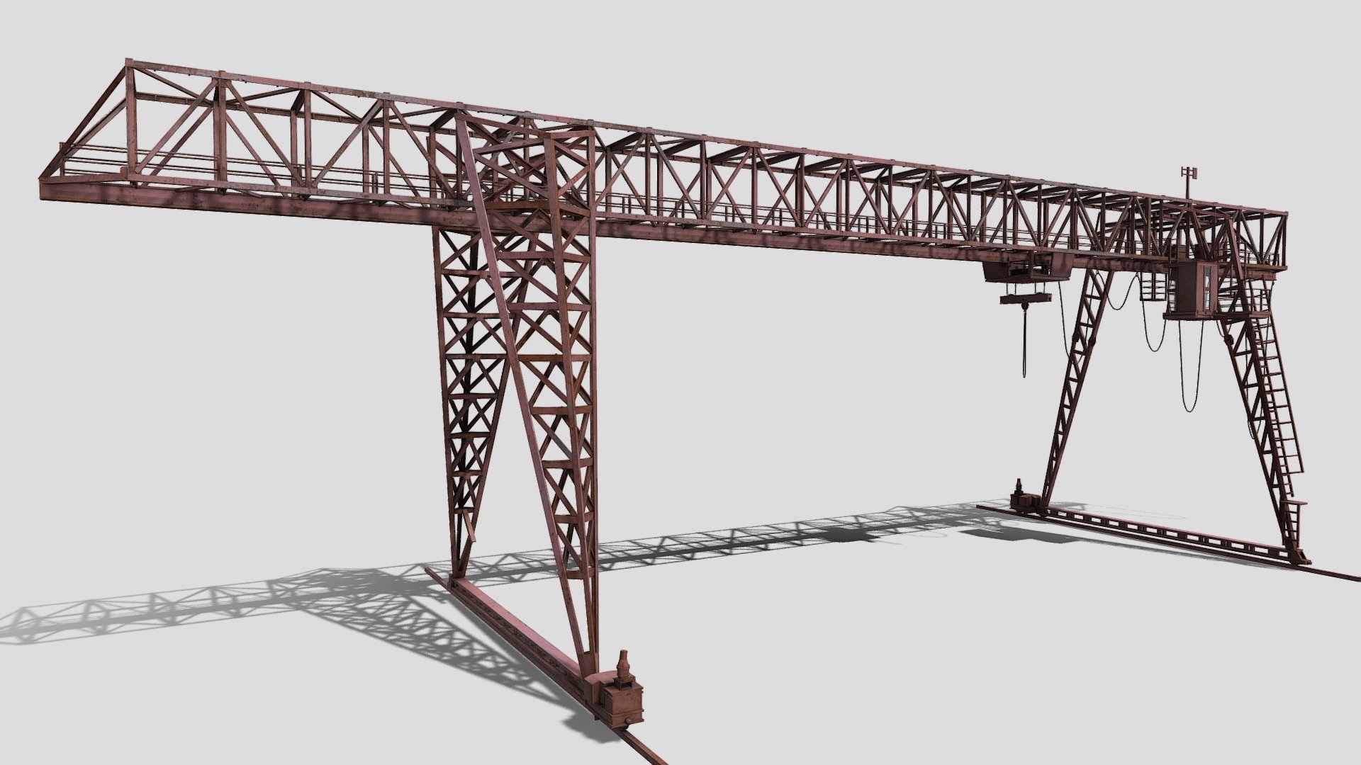 Gantry Crane 3d model