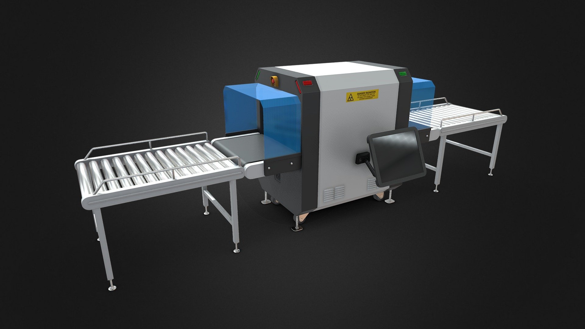 Baggage Scanner 3d model