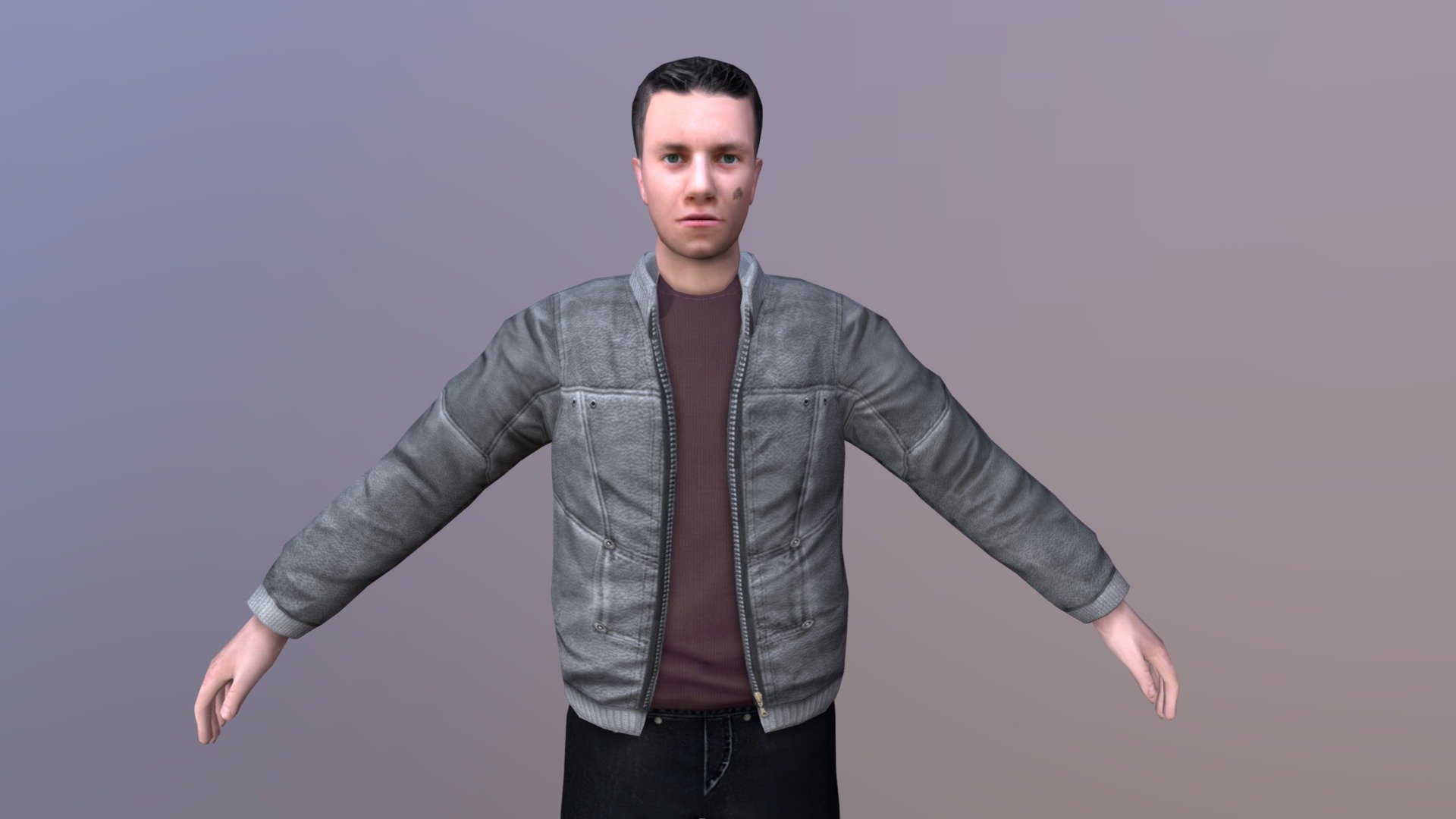 MAN 01 3d model