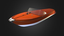 classic mahogany runabout