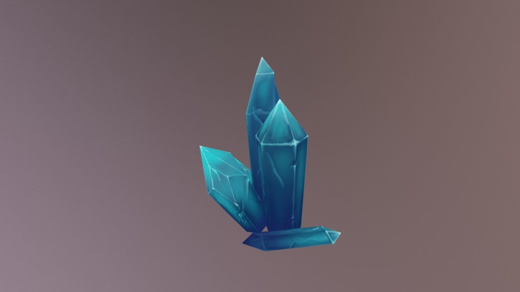 Icy Crystals 3d model