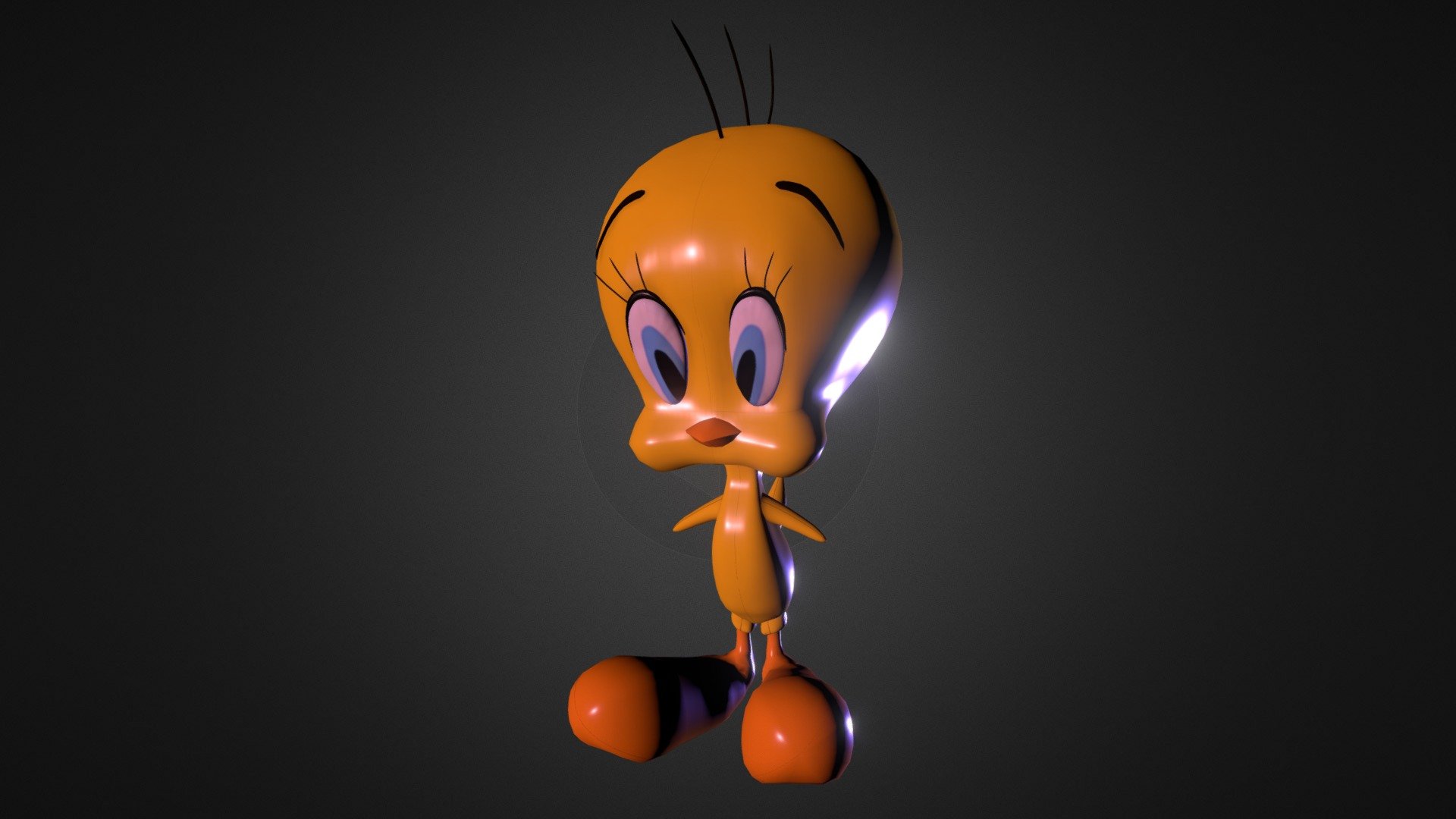 Tweety Bird 3d model