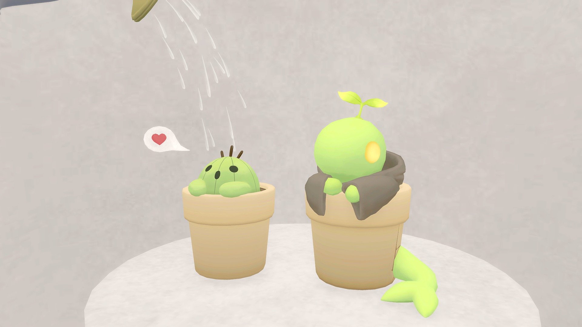 Take care of your plants 3d model