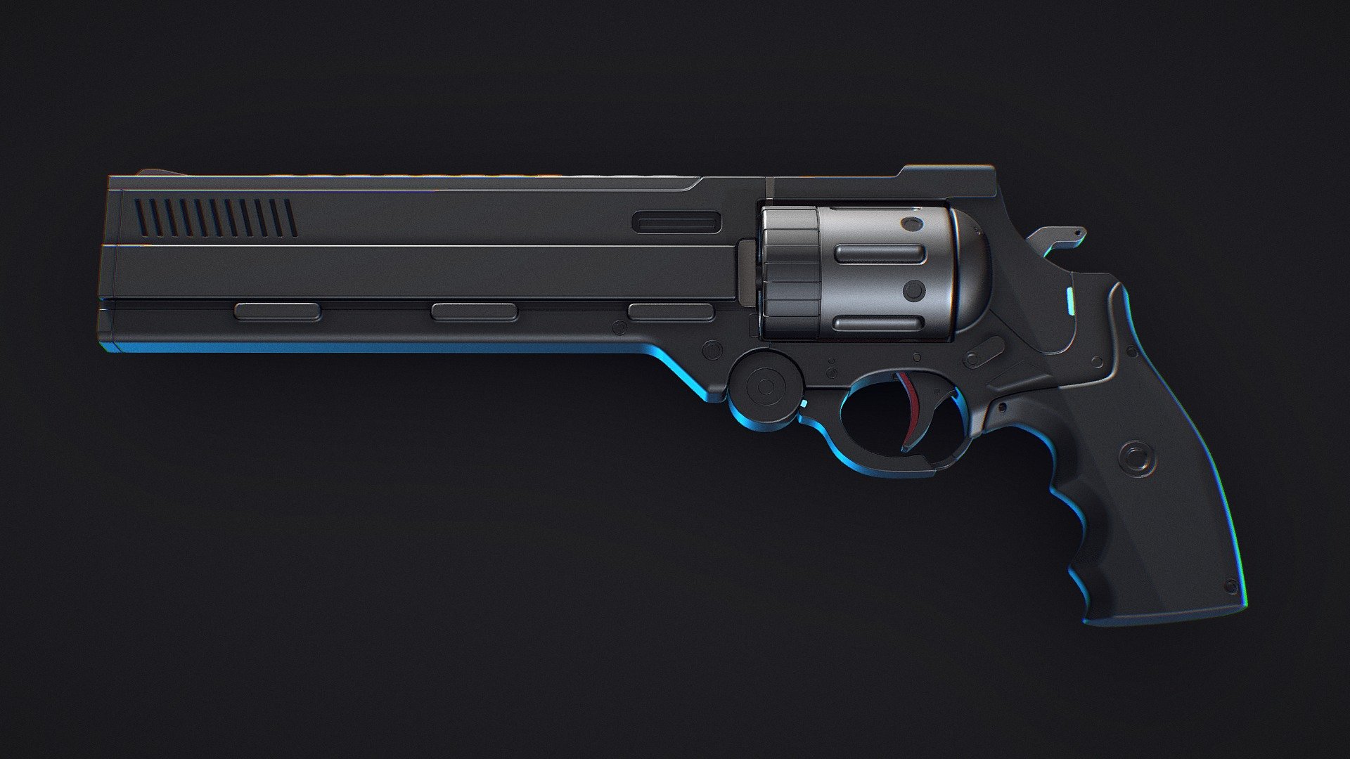 SCIFI Pistol 3d model