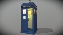 Septexs custom TARDIS exterior