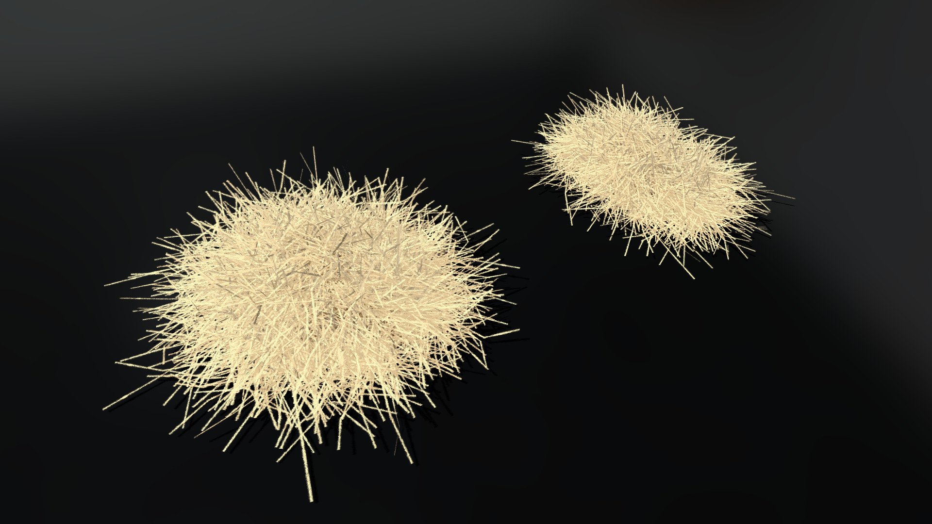 Haystacks Tiny 3d model