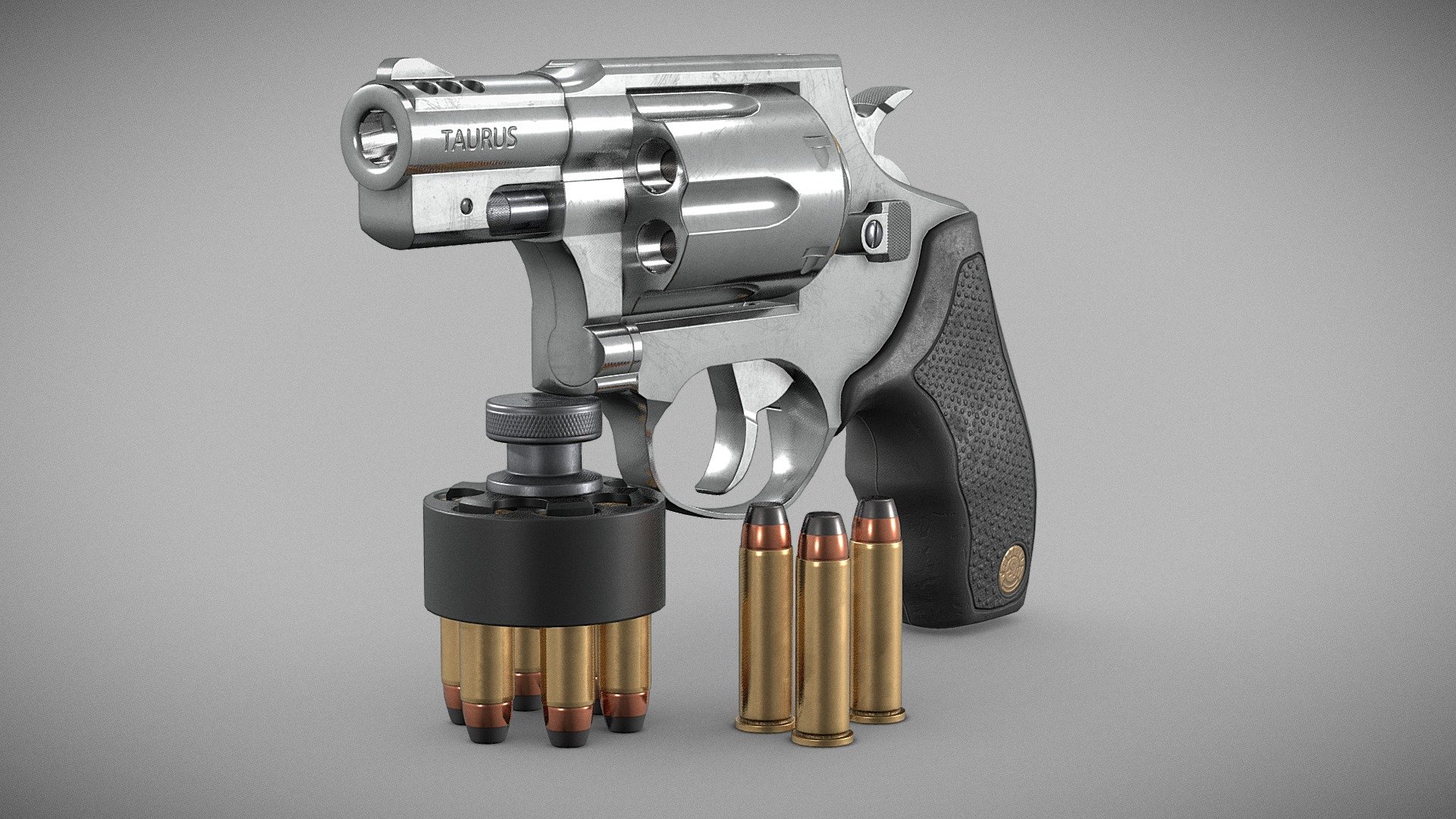 Taurus 606 .357 Magnum Revolver 3d model