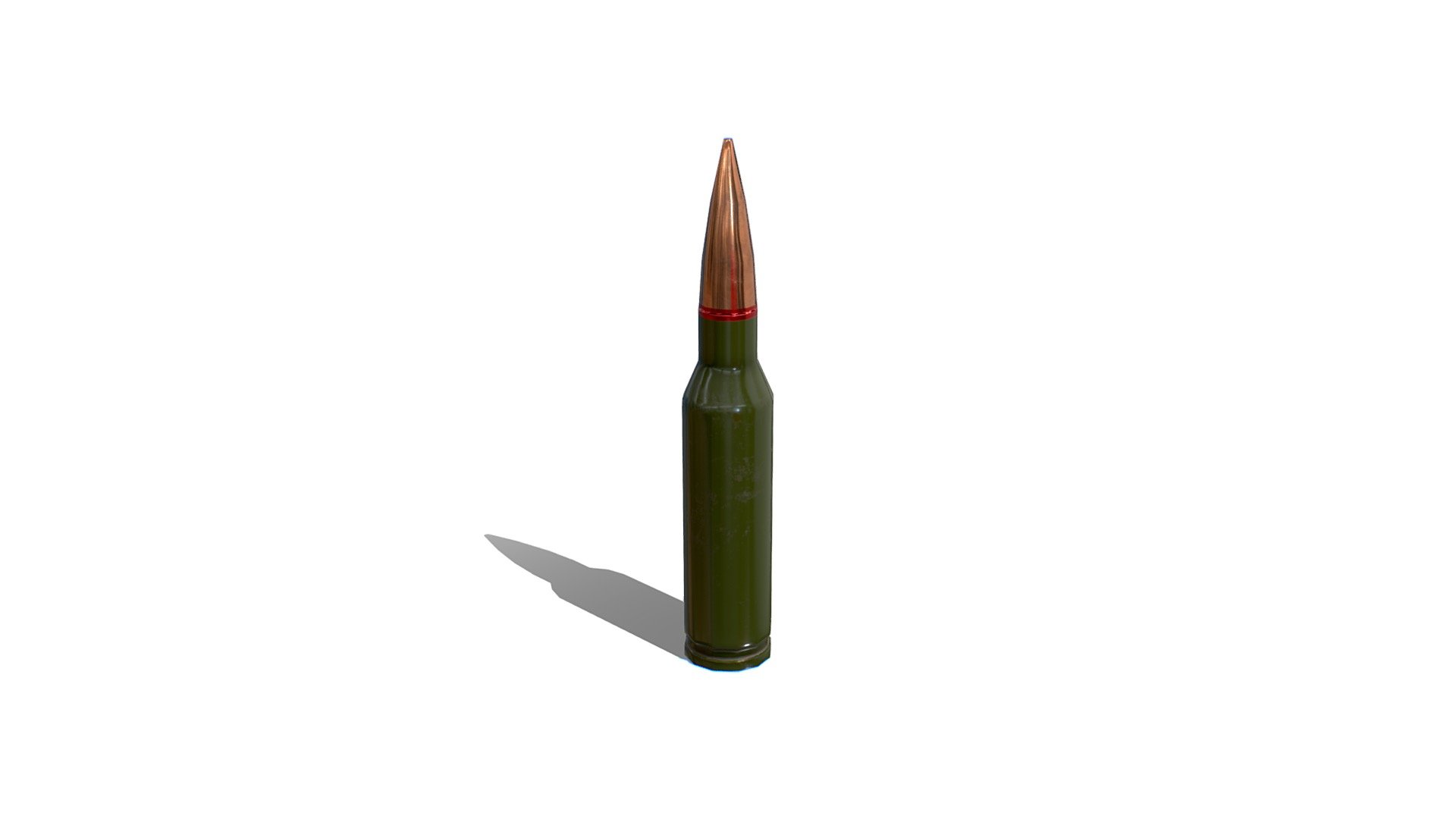 5.45x39 Ammo 3d model