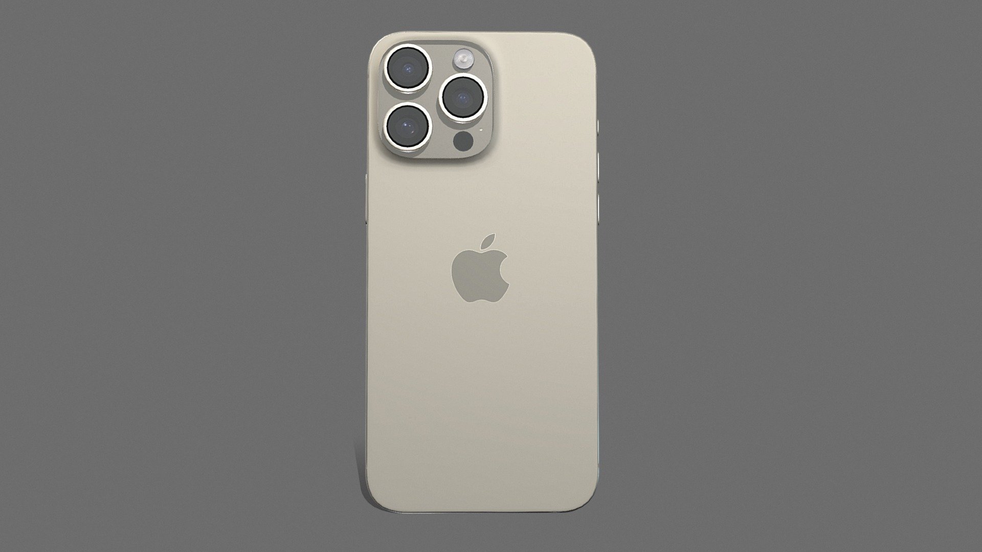 iPhone 15 Pro Max Titaninum 3d model