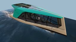 BMW Tyde ICON electric yacht