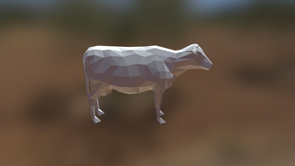 Cow 3d model