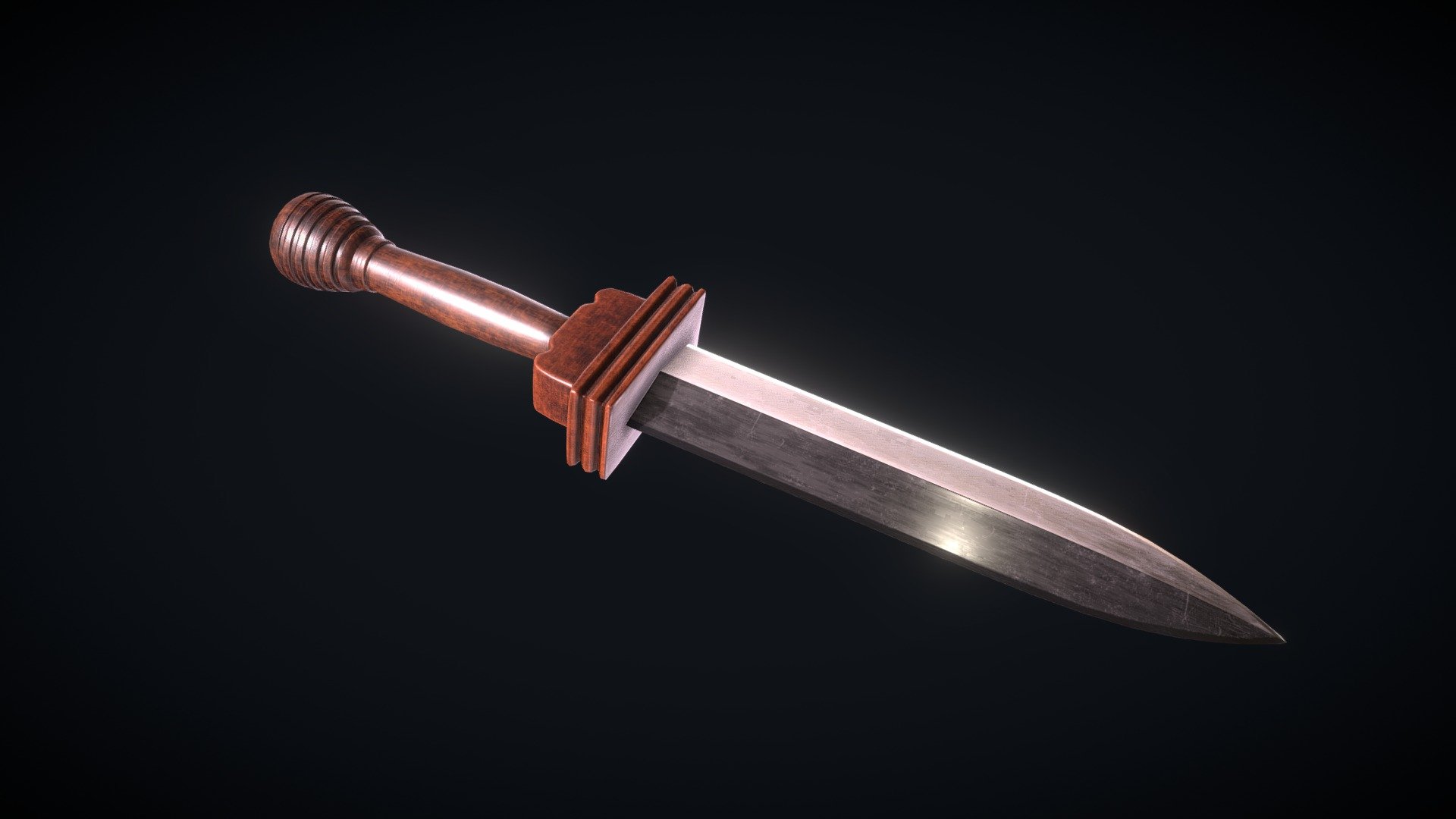 Pompeii Dagger 3d model