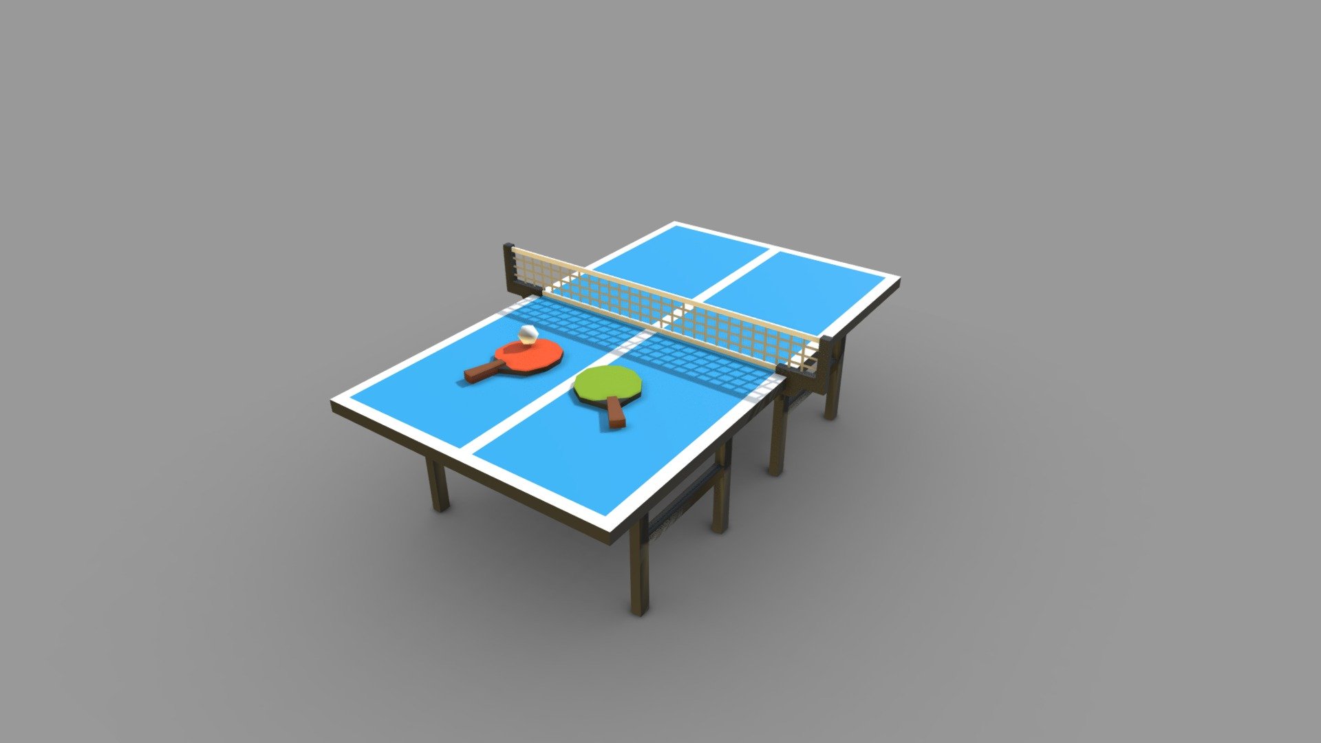 Asset Sport PingPong 3d model