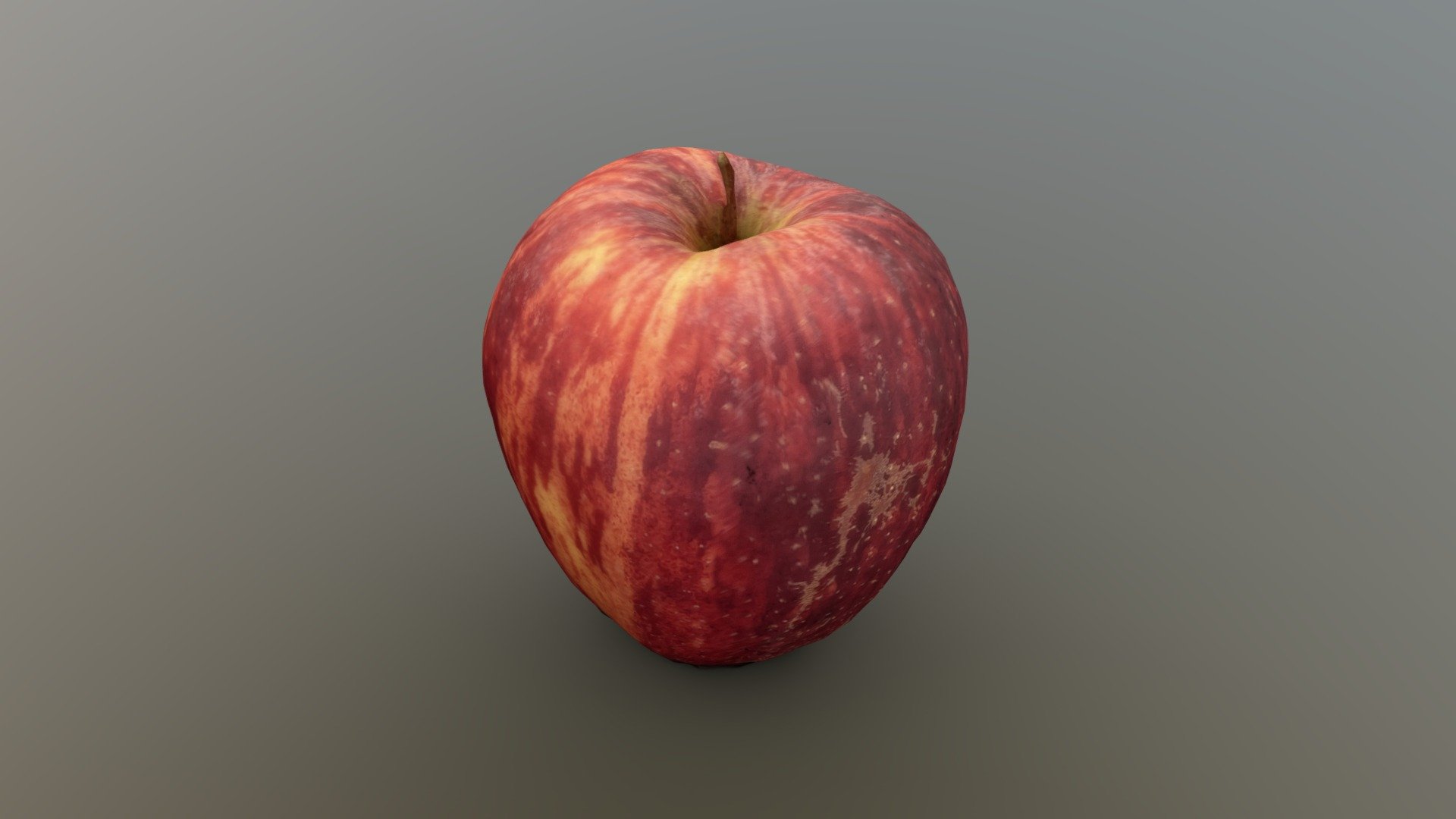 Apple (photogrammetrised) 3d model