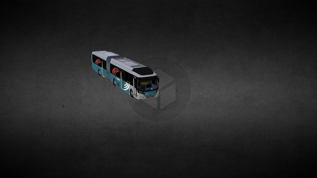 Caio Millennium BRT 3d model